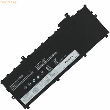 4059612432385 - Akku für Lenovo 01AV430 Li-Pol 1158 Volt 4800 mAh schwarz