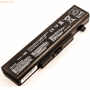 4059612432422 - Akku für Lenovo ThinkPad Edge E530 Li-Ion 111 Volt 4400 mAh Schw