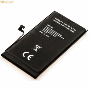 4059612432927 - Akku für Apple iPhone 12 Pro Li-Pol 383 Volt 2815 mAh schwarz