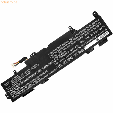 4059612455605 - Akku für Hp ZBook 14u G5 (2ZC02EA) Li-Ion 1155 Volt 4250 mAh Sch
