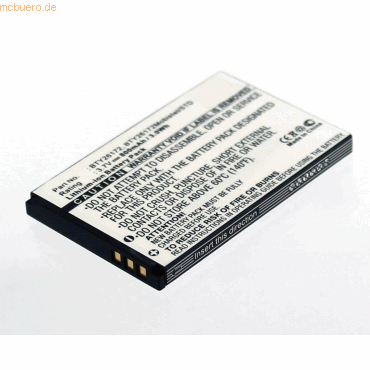 4021499124431 - Akku für Mobistel EL600Dual Li-Ion 37 Volt 800 mAh schwarz