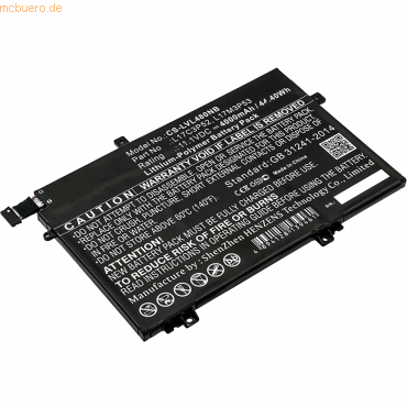 4059612447556 - Akku für Lenovo ThinkPad L480 Li-Pol 111 Volt 4000 mAh Schwarz