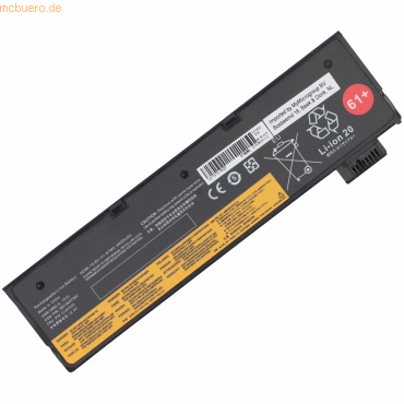 4059612446559 - Akku für Lenovo Thinkpad T470 Li-Ion 111 Volt 4400 mAh Schwarz