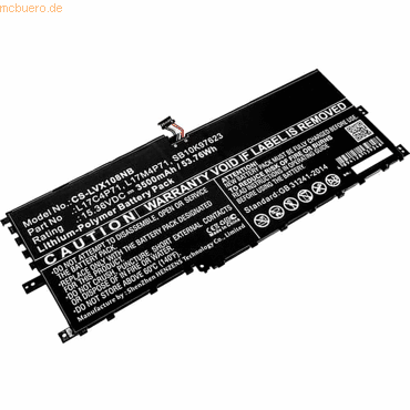 4059612444845 - Akku für Lenovo YOGA 7 Pro Li-Pol 768 Volt 7600 mAh schwarz
