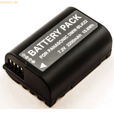 4059612471223 - Akku für Panasonic DMW-BLK22 Li-Ion 72 Volt 2000 mAh schwarz