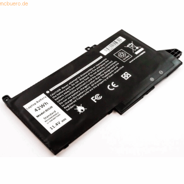 4059612472619 - Akku für Dell Latitude 12 700 Li-Ion 114 Volt 3650 mAh schwarz