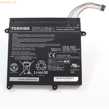 5712505909553 - Akku für P000574220 Li-Pol 114 Volt 3600 mAh Schwarz