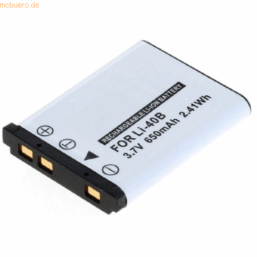 4059612473951 - Akku für Agfaphoto NP-45 Li-Ion 37 Volt 650 mAh Schwarz