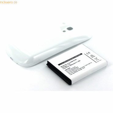 4021499130432 - Akku für Samsung Galaxy SIII Mini Li-Ion 37 Volt 3000 mAh weiß