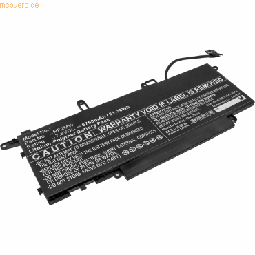 4059612511585 - Akku für Dell Latitude 7310 2-in-1 Li-Pol 76 Volt 6850 mAh Schwa