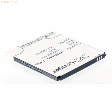 4021499132702 - Akku für Mobistel BTY26180 STD Li-Ion 37 Volt 2000 mAh schwarz