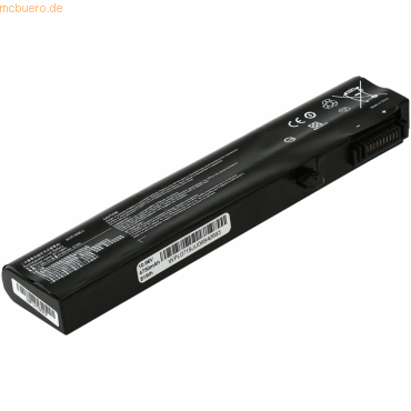 4059612528187 - Akku für Msi PE60 Li-Ion 108 Volt 4400 mAh Schwarz