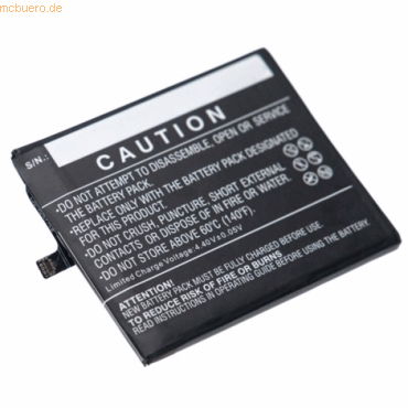 4059612538025 - Akku für Xiaomi Redmi Go Li-Pol 385 Volt 2900 mAh Schwarz