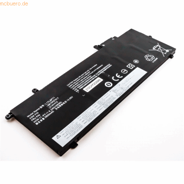 4059612568343 - Akku für Lenovo ThinkPad X280 Li-Pol 1146 Volt 4050 mAh Schwarz