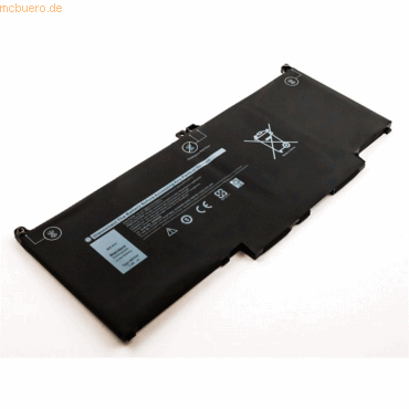 4059612564857 - Akku für Dell Latitude 14 7400 Li-Pol 76 Volt 7400 mAh Schwarz 4059612564857 - Akku für Dell Latitude 14 7400 Li-Pol 76 Volt 7400 mAh Schwarz