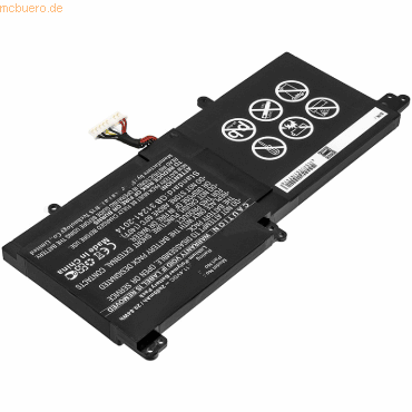 4059612562242 - Akku für Clevo N130WU Li-Ion 108 Volt 2600 mAh Schwarz 4059612562242 - Akku für Clevo N130WU Li-Ion 108 Volt 2600 mAh Schwarz