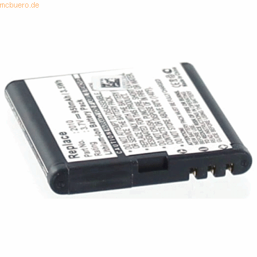 4021499136342 - Akku für Auro 2010 Li-Ion 37 Volt 800 mAh schwarz