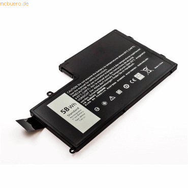 4059612570391 - Akku für Dell Inspiron 14-5442 Li-Pol 74 Volt 7500 mAh Schwarz