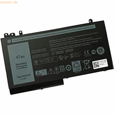 4059612637674 - Akku für Latitude 12 E5550 Li-Ion 114 Volt 4000 mAh Schwarz