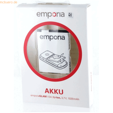 4059612644139 - Akku für AK-V66 Li-Ion 37 Volt 1020 mAh Weiß