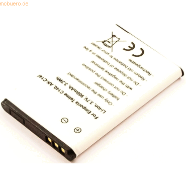 4059612645631 - Akku für Doro Primo 401 Li-Ion 37 Volt 900 mAh schwarz