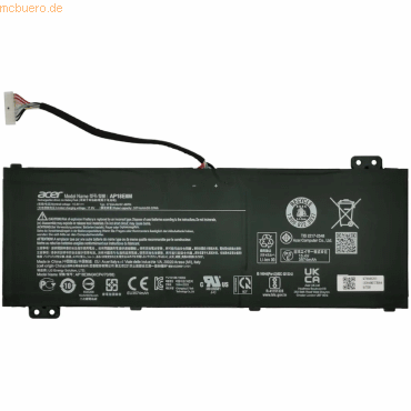 4059612653698 - Akku für Predator Helios 300 PH315 Li-Pol 154 Volt 3733 mAh