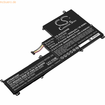 4059612657832 - Akku für Asus UX390U Li-Ion 77 Volt 5050 mAh schwarz