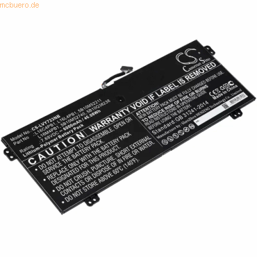 4059612670220 - Akku für Lenovo L16C4PB1 Li-Ion 776 Volt 6000 mAh schwarz