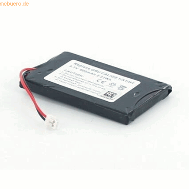 k.A. Akku für Grundig Calios H1 Li-Ion 3,7 Volt 600 mAh schwarz