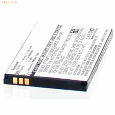 4021499014312 - Akku für Siemens Gigaset SL78H Li-Ion 37 Volt 700 mAh schwarz