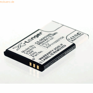 4021499143364 - Akku für Doro PhoneEasy 715GSM Li-Ion 37 Volt 600 mAh schwarz