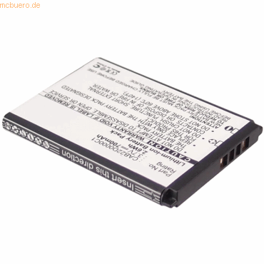 4021499143784 - Akku für Alcatel 2010D Li-Ion 37 Volt 700 mAh schwarz