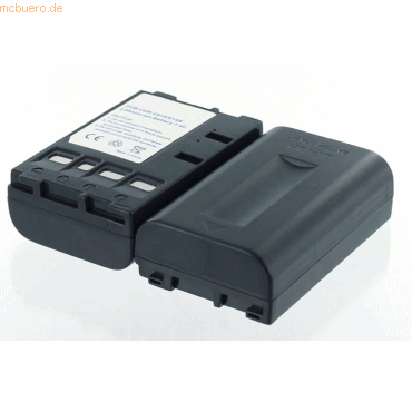 k.A. Akku für Panasonic CGR-V610 Li-Ion 7,2 Volt 2000 mAh schwarz