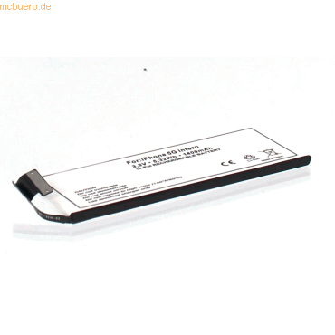 4021499151710 - Akku für Apple APN616-0613 Li-Ion 37 Volt 1400 mAh schwarz