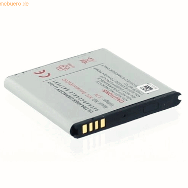 4021499174894 - Akku für Htc Amaze X715E Li-Ion 37 Volt 1600 mAh schwarz