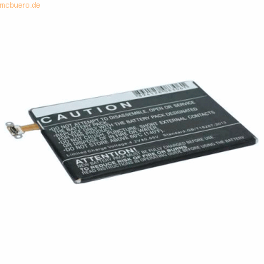 4021499181205 - Akku für Htc One Mini Li-Pol 38 Volt 1800 mAh schwarz