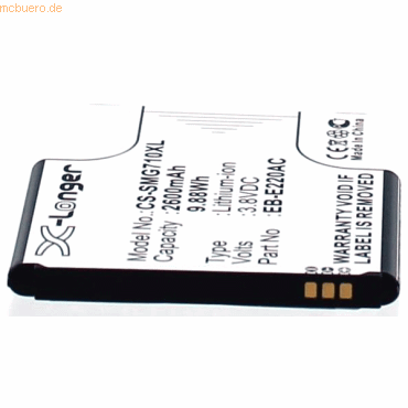 4021499184787 - Akku für Samsung Galaxy Grand II LTE G7105 Li-Ion 38 Volt 2600 m