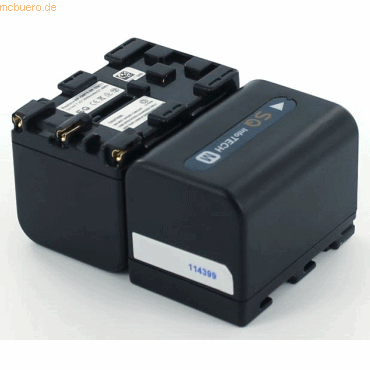 k.A. Akku für Sony DCR-PC8E Li-Ion 7,2 Volt 2600 mAh schwarz