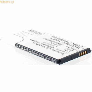 4021499190269 - Akku für Huawei HB474284RBC Li-Ion 38 Volt 1900 mAh schwarz