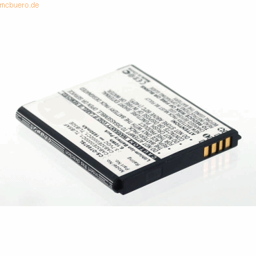 4021499195066 - Akku für Alcatel One Touch 5035D Li-Ion 37 Volt 1650 mAh schwarz