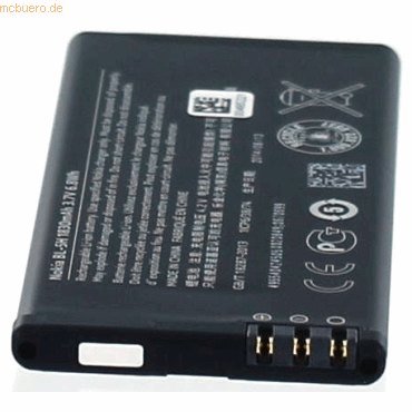 4021499195400 - Akku für Lumia 630 Li-Ion 38 Volt 1830 mAh schwarz