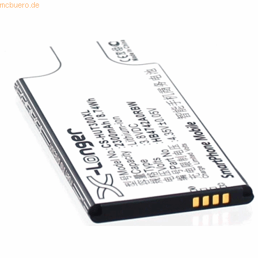 4021499195455 - Akku für Huawei HB4742A0RBC Li-Ion 38 Volt 2300 mAh schwarz