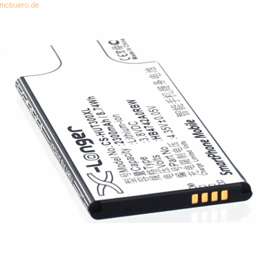 4021499195516 - Akku für Huawei H30-U10 Li-Ion 38 Volt 2300 mAh schwarz