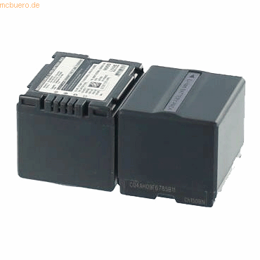 k.A. Akku für Panasonic CGR-DU07 Li-Ion 7,4 Volt 1050 mAh schwarz