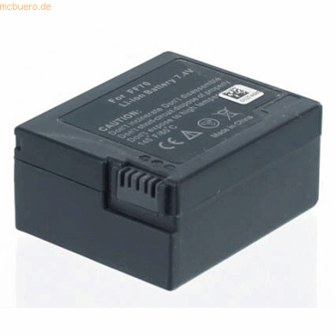 k.A. Akku für Sony DCR-PC109 Li-Ion 7,2 Volt 1300 mAh schwarz
