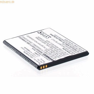 4021499198494 - Akku für Zte Li3702T42P3h736445 Li-Ion 37 Volt 1600 mAh schwarz