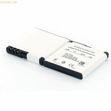 4021499201392 - Akku für Nokia BL-6P Li-Ion 37 Volt 700 mAh weiß