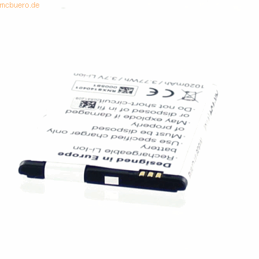 4021499208698 - Akku für AK-V34 Li-Ion 37 Volt 1020 mAh weiß