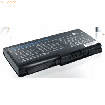 4021499216457 - Akku für Toshiba Qosmio X500-12D Li-Ion 108 Volt 4400 mAh schwar