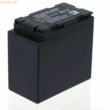 k.A. Akku für Panasonic CGA-D545 Li-Ion 7,2 Volt 5400 mAh schwarz